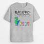 0030A010BFR1 present Personalisable T shirt dinosaures papa papi