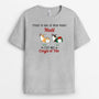 0036A010CFR1 present Personnalise T shirt chiens personne