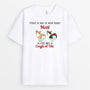 0036A010CFR2 present Personnalise T shirt chiens personne