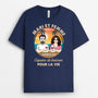 0052A040GFR2 cadeau personnalisable T shirt couple