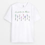 0065A040AFR1 cadeau Personalisable T shirt jarrdin mamie maman