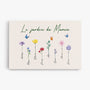 0065C040AFR1 present personnalisable Toile jarrdin mamie maman