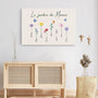 0065C040AFR3 present Personnalise Toile jarrdin mamie maman