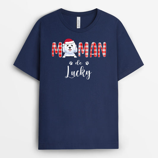 0086A010CFR1 present Personalisable T shirt chiens