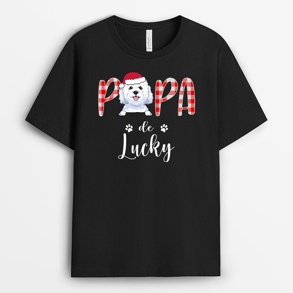 0086A010CFR2 cadeau Personnalise T shirt chiens