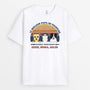 0130AFR2 present Personnalise T shirt animaux papa