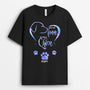 0136AFR1 present Personnalise T shirt chiens filles texte