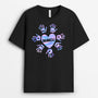 0143AFR1 present Personnalise T shirt coeur maman mamie mains