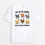 0147AFR1 present Personnalise T shirt chats personnes