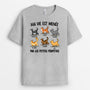 0147AFR2 present Personnalise T shirt chats personnes