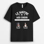 0149AFR1 present Personnalise T shirt chien personnes