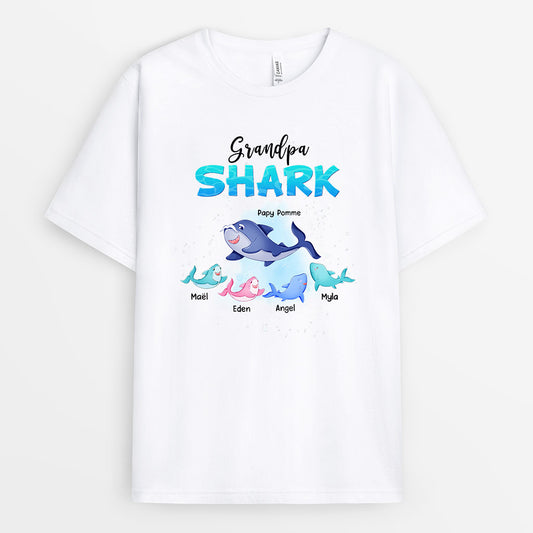 0153AFR1 present Personnalise T shirt requins papi