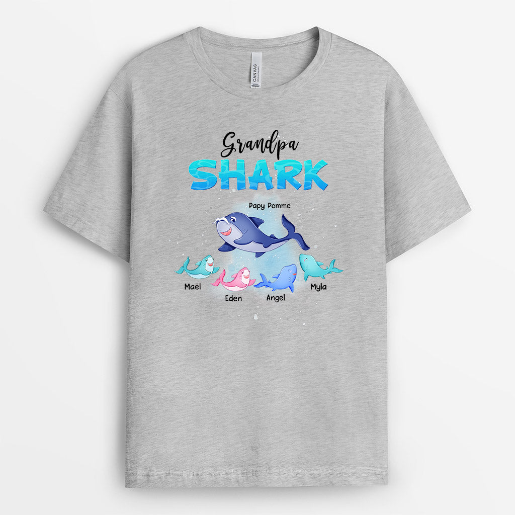 0153AFR2 present Personnalise T shirt requins papi