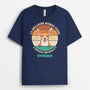 0155AFR1 present Personnalise T shirt chien maman