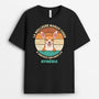 0155AFR2 present Personnalise T shirt chien maman