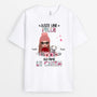0169AFR1 present Personnalise T shirt chien femme