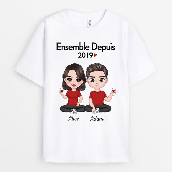 Tee-shirts : Duo couple parfait