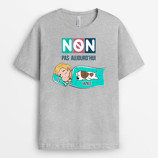 0183A147CFR2 present Personnalise T shirt chiens personnes
