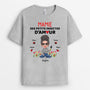 0203AFR2 cadeau Personnalise T shirt femme maman mamie insectes
