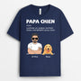 0218A158CFR2 present Personnalise T shirt chien papa