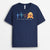 La foi - L'espoir - L'amour - Cadeau Personnalisé | T-shirt pour Amoureux des chiens