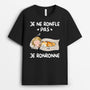 0243A247DFR1 cadeau personnalisable T shirt chats personnes