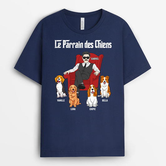 0251A258CFR2 present Personnalise T shirt chiens homme