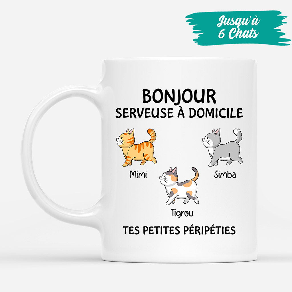 0265M258DFR3 cadeau Personnalise Mug chats personnes