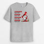 0297A200AFR2 present personnalisable T shirt homme maman texte