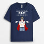 0301A267BFR2 present personnalisable T shirt homme papa papi