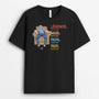 0331A940BFR1 cadeau Personnalise T shirt homme papa texte