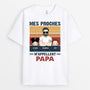 0334A248BFR1 cadeau Personnalise T shirt famille papa enfants