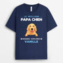 0354AFR1 cadeau Personnalise T shirt chien personnes