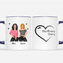 0388M147FFR1 cadeau Personnalise Mug femmes amies coeur