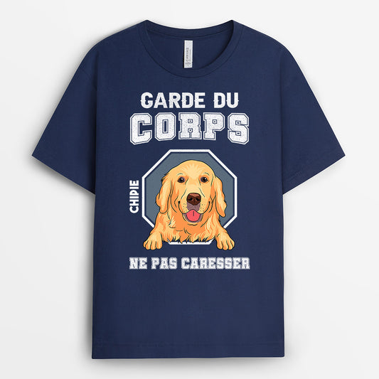 0396A160CFR2 present Personnalise T Shirt chien