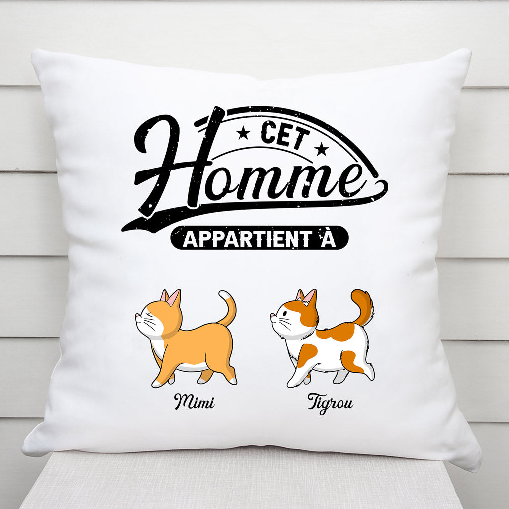 0417M580CFR2 Cadeau Personnalise Mug chats personnes coeur