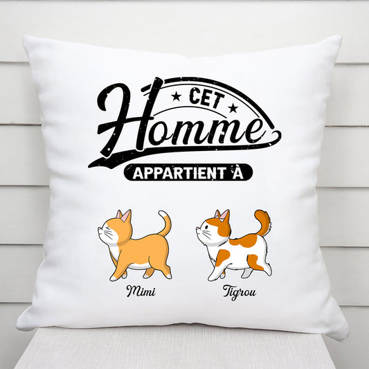 0417M580CFR2 Cadeau Personnalise Mug chats personnes coeur