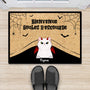 0431D588DFR2 Present Personnalise Paillasson Fantome Halloween