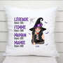 0462P187AFR1 Cadeau Personalisable Coussin homme maman mamie texte