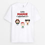 0494AFR1 present Personnalise T shirt enfants maman mamie