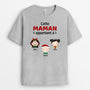 0494AFR2 present Personnalise T shirt enfants maman mamie