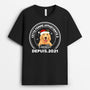 0499AFR1 Cadeau Personnalise T shirt Papa Chien Amoureux Des Chiens