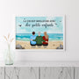 0514SFR3 Cadeau Personnalise Poster Mamie Petits Enfants Mamie