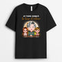 0525AFR1 Cadeau Personnalise T shirt Petits Enfants Mamie