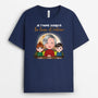 0525AFR2 Cadeau Personnalise T shirt Petits Enfants Mamie