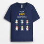 0527AFR1 Cadeau Personnalise T shirt Petits Enfants Mamie Noel