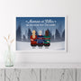 0549SFR3 Cadeau Personnalise Poster Maman Noel
