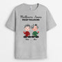 0574AFR2 Cadeau Personnalise T shirt Meilleures Amies Noel