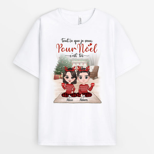 T-shirt Tu es le Joyeux de mon Noël Personnalisé - Cadeau Plus