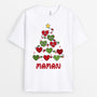 0588AFR2 Cadeau Personnalise T shirt Maman Mamie Noel